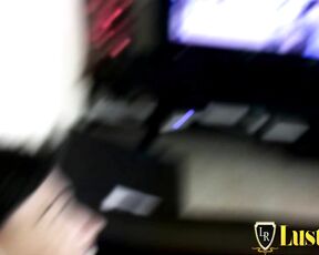 Kinky brunette with fat shaved pussy screwed hard